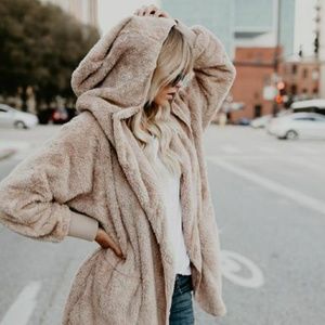 VICI | pocketed cozy cardigan